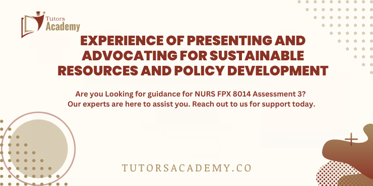 NURS FPX 8014 Assessment 3