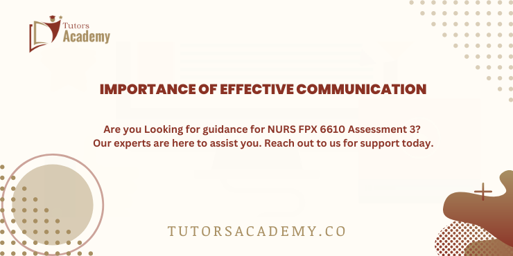NURS FPX 6610 Assessment 3