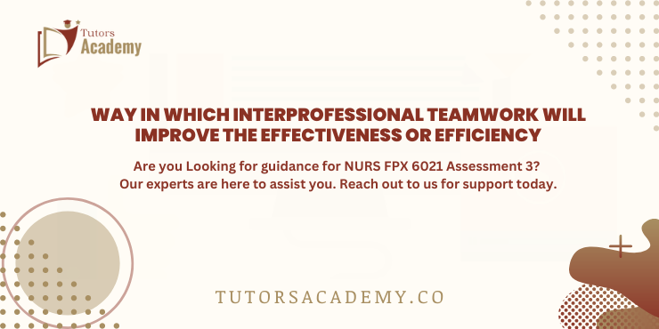 NURS FPX 6021 Assessment 3