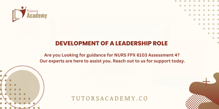 NURS FPX 6103 Assessment 4
