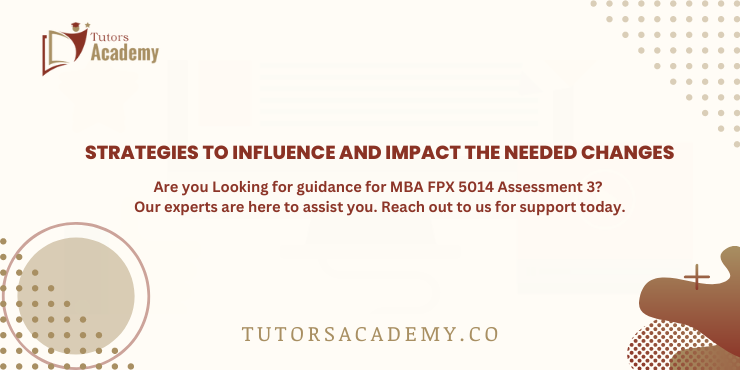 MBA FPX 5014 Assessment 3