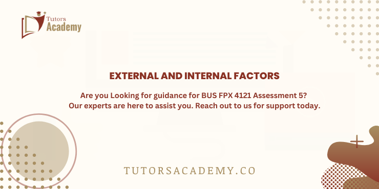 BUS FPX 4121 Assessment 5