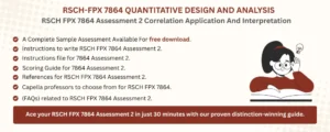 RSCH FPX 7864 Assessment 2 Correlation Application And Interpretation