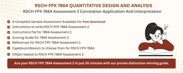 RSCH FPX 7864 Assessment 2 Correlation Application And Interpretation