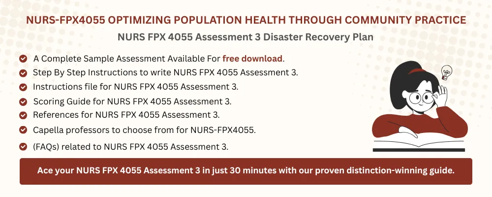 NURS FPX 4055 Assessment 3 Disaster Recovery Plan