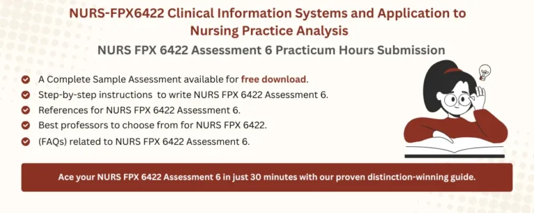 NURS FPX 6422 Assessment 6 Practicum Hours Submission