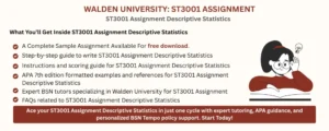 ST3001 Assignment Descriptive Statistics