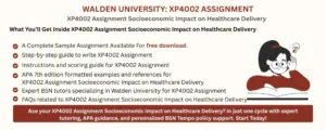 XP4002 Assignment Socioeconomic Impact on Healthcare Delivery